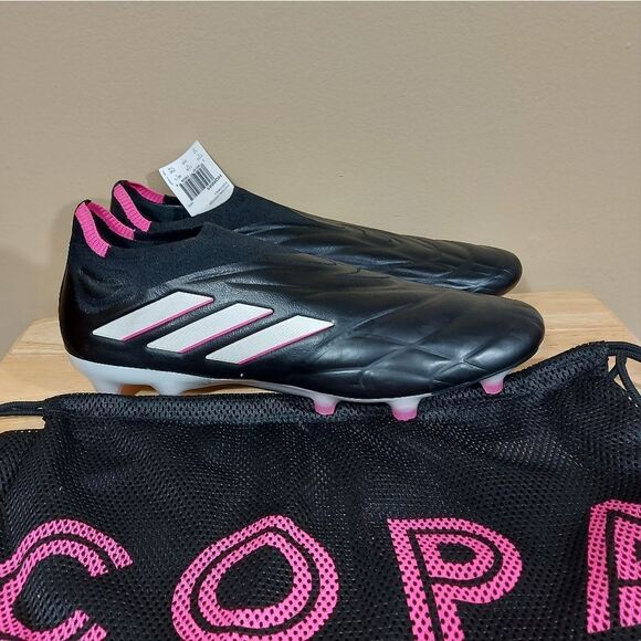 Adidas Copa Pure+ FG Own Your Football Pack Soccer Cleats Black Pink HQ8895 12 - Picture 1 of 7